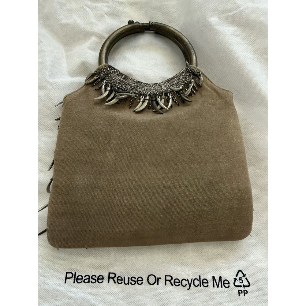 Rare Vintage Chloé Phoebe Philo Y2K Embellished Bracelet Bag - Picture 11 of 12